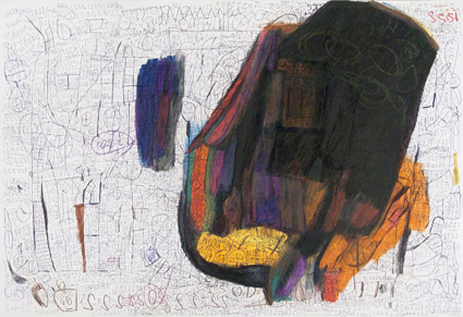 RFi-09259_o.T._2012_Filzst., Kugelschr.,Ölpastell  a.P._44x64c